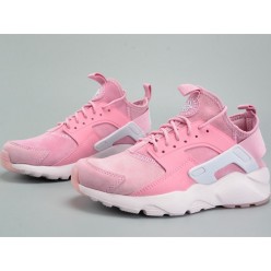 NIKEID WMNS AIR HUARACHE RUN PINK WHITE 829669-669