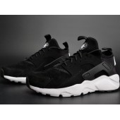 NIKE AIR HUARACHE RUN UBTRA BR BLACK WHITE 829669-662