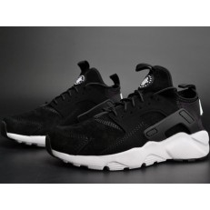 NIKE AIR HUARACHE RUN UBTRA BR BLACK WHITE 829669-662