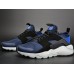 NIKE AIR HUARACHE RUN UBTRA BR NAVY BLUE BLACK WHITE 787410-004
