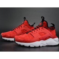 NIKE AIR HUARACHE RUN UBTRA RED BLACK WHITE 829669-666