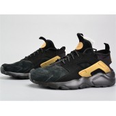 NIKEID AIR HUARACHE RUN BLACK GOLD 829669-331