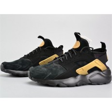 NIKEID AIR HUARACHE RUN BLACK GOLD 829669-331