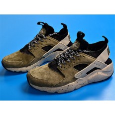 NIKEID AIR HUARACHE RUN GREY GREEN 829669-333