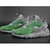 NIKEID AIR HUARACHE RUN GREY GREEN 829669-664