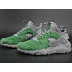 NIKEID AIR HUARACHE RUN GREY GREEN 829669-664