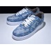 LV x SUPREME x NIKE AIR FORCE 1 LOW DENIM 318775-046