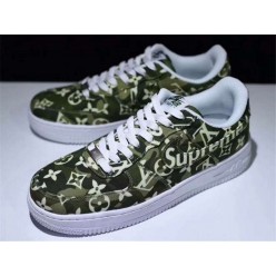 LV x SUPREME x NIKE AIR FORCE 1 LOW DENIM 923089-600