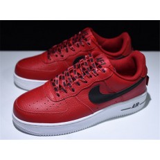 NBA x NIKE AIR FORCE 1 LOW 07 LV8 RED 823511-604