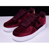 NIKE AIR FORCE 1 07 LOW VELVET BURGUNDY 896185-600