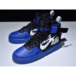 CLOCK BOYS x NIKE SF AIR FORCE 1 MID QS BLUE BLACK