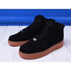 NIKE AIR FORCE 1 HI SUEDE BLACK 749266-001