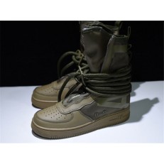 NIKE SF AIR FORCE 1 HI ARMY GREEN AA1128-201