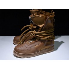 NIKE SF AIR FORCE 1 HI BROWN AA1128-201