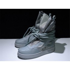 NIKE SF AIR FORCE 1 HI LT GREY AA1128-201
