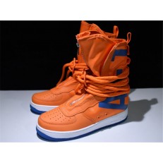 NIKE SF AIR FORCE 1 HI ORANGE BLUE AA1128-201