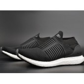 ADIDAS ULTRA BOOST LACELESS BLACK WHITE S80768