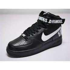 NIKE AIR FORCE 1 HIGH x SUP WORLD FAMOUS BLACK 698696-010
