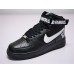 NIKE AIR FORCE 1 HIGH x SUP WORLD FAMOUS BLACK 698696-010