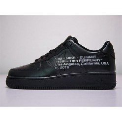 NIKE AIR FORCE 1 LOW ALL BLACK x OFF WHITE AA5122-001