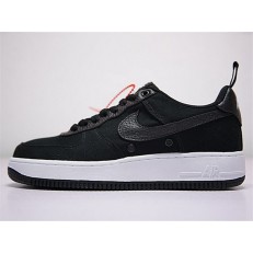 NIKE AIR FORCE 1 LOW CANVAS BLACK WHITE 905136-001