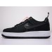 NIKE AIR FORCE 1 LOW CANVAS BLACK WHITE 905136-001