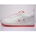NIKE AIR FORCE 1 LOW CANVAS WHITE ORANGE 905136-100