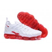 NIKE AIR VAPORMAX PLUS WHITE RED
