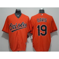 MLB Baltimore Orioles 19 Chris Davis Orange New Cool Base Men Jersey