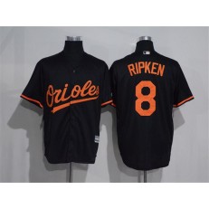 MLB Baltimore Orioles 8 Cal Ripken Black New Cool Base Men Jersey