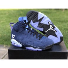 AIR JORDAN 6 RETRO UNC CHAMPIONSHIP PE NAVY BLUE