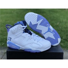 AIR JORDAN 6 RETRO UNC CHAMPIONSHIP PE WHITE