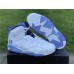 AIR JORDAN 6 RETRO UNC CHAMPIONSHIP PE WHITE