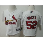 MLB St. Louis Cardinals 52 Michael Wacha White Cool Base Toddler Jersey