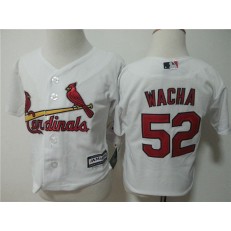 MLB St. Louis Cardinals 52 Michael Wacha White Cool Base Toddler Jersey