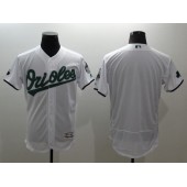MLB Baltimore Orioles Blank White Celtic Flexbase Authentic Collection Stitched Men Jersey