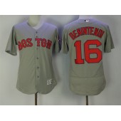 MLB Boston Red Sox 16 Andrew Benintendi Gray Flexbase 2016 Player Men Jersey