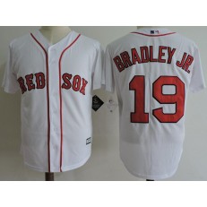 MLB Boston Red Sox 19 Fred Lynn White New Cool Base Men Jersey