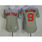 MLB Boston Red Sox 9 Ted Williams Gray Flexbase 2016 Player Men Jersey