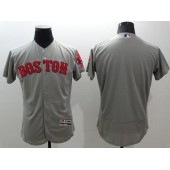 MLB Boston Red Sox Blank Gray Flexbase 2016 Player Men Jersey