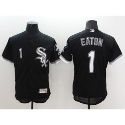 MLB Chicago Adam Eaton White Sox 1 Adam Eaton Black 2016 Flexbase Majestic Baseball Men Jersey