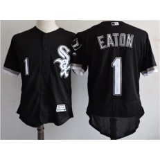 MLB Chicago Adam Eaton White Sox 1 Adam Eaton Black 2016 Flexbase Majestic Men Jersey