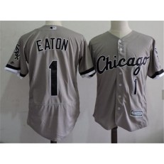 MLB Chicago White Sox 1 Adam Eaton Gray Road 2016 Flexbase Majestic Baseball Men Jersey