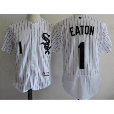 MLB Chicago White Sox 1 Adam Eaton White Home 2016 Flexbase Majestic Baseball Men Jersey