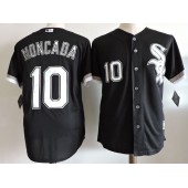 MLB Chicago White Sox 10 Alexei Ramirez Black Cool Base Stitched Men Jersey