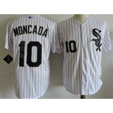 MLB Chicago White Sox 10 Alexei Ramirez Retired White Home Stitched Majestic Cool Base Men Jersey