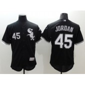 MLB Chicago White Sox 45 Michael Jordan Black 2016 Flexbase Majestic Baseball Men Jersey