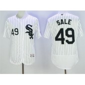 MLB Chicago White Sox 49 Chris Sale White Home 2016 Flexbase Majestic Baseball Men Jersey