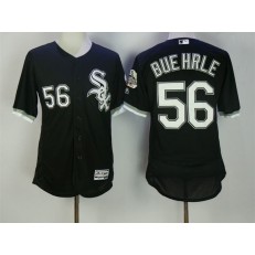 MLB Chicago White Sox 56 Mark Buehrle Black 2016 Flexbase Majestic Baseball Men Jersey