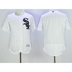 MLB Chicago White Sox Blank White Home 2016 Flexbase Majestic Baseball Men Jersey